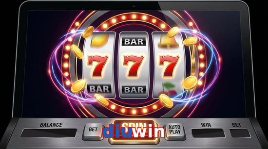 Main screen of Diuwin slots page for PK players