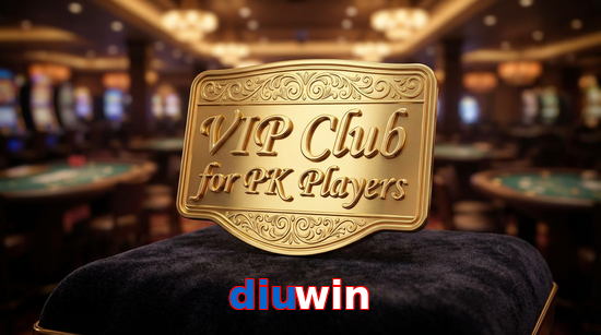 Main screen of Diuwin vip page for PK players